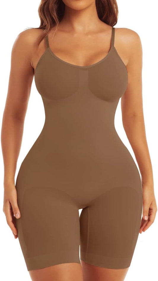 Full Body Shapewear for Women Tummy Control Seamless Bodysuit