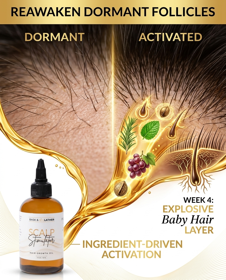 Scalp Stimulator | Hair Growth Oil